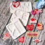 Valentines Day Silicone Moulds 3pc