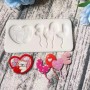 Valentines Day Silicone Moulds 3pc