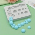 Silicone Mould Asst Semi Sphere/Pearls