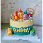 Cake Topper Pokemon 6pc Figurine Set