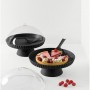 Blim Plus Agora Cake Stand and Cover - Carbon Black