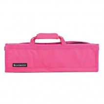 Messermeister 8 Pocket Padded Knife Roll - Pink