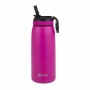 Oasis Insulated Sports Bottle w Sipper - 780ml - Fuchsia