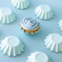 Papyrus Bloom Baking Cups - 24 Pack - Pastel Blue