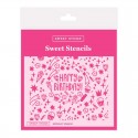 Sweet Sticks Stencils - Birthday Sparkle