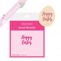 Sweet Sticks Stencils - Easter Script