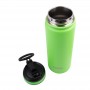 Oasis Insulated Sports Bottle w Sipper - 550ml - Neon Green