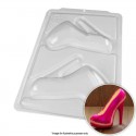 BWB High Heel Platform Mould - 3 piece