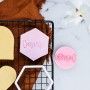 Loyal Cookie Embosser Stamp Congrats