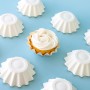 Papyrus Bloom Baking Cups - 24 Pack - White