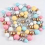 Cake Topper Pastel Balls 60pc Set