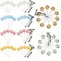 Cake Topper Pastel Balls 60pc Set