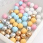 Cake Topper Pastel Balls 60pc Set