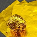 Chocolate Foil Wrappers 8x8cm 100p Gold