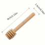 Mini Wooden Honey Dipper 8cm