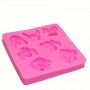 Silicone Mould Dog Heads 5 cavity