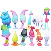 Cake Topper Trolls Figures 12pc set