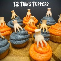 Cake Topper Thing Addams Mini Hands 12pc