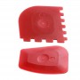 Pan and Grill Scraper 2pc Set Red Unbranded,Cooks Plus