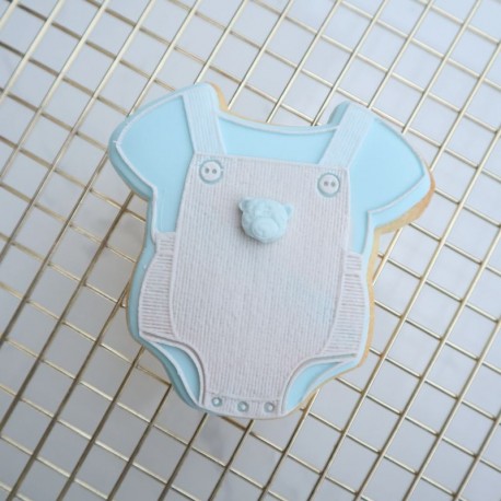 CCC Baby Overalls Romper Debosser & Cutter Set Custom Cookie