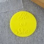 CCC He or She? V3 Debosser Custom Cookie Cutters,Cooks Plus