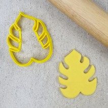 CCC Monstera Leaf Cutter - 51mm Custom Cookie Cutters,Cooks Plus