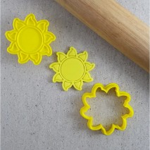 CCC Sun Mini Cutter & Embosser Set Custom Cookie Cutters,Cooks