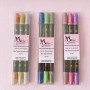 More Metallic Edible Markers Set of 3 - Blue, Green and Silver