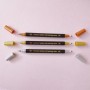 More Metallic Edible Markers Set of 3 - Gold, Copper and Silver