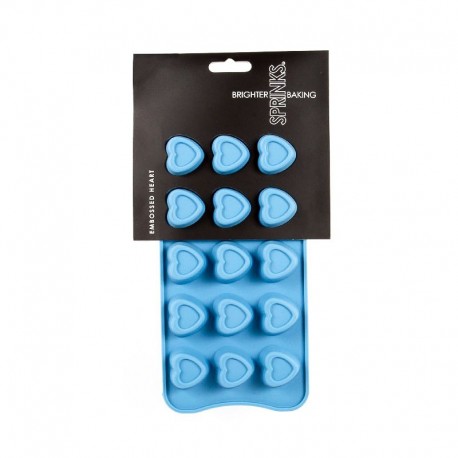 Sprinks Silicone Mould - Embossed Heart Sprinks,Cooks Plus