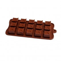 Bake Group Chocolate Mould Silicone - Triangle Top Bake