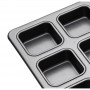 MasterCraft Heavy Base Square Brownie Pan - 12 Cup