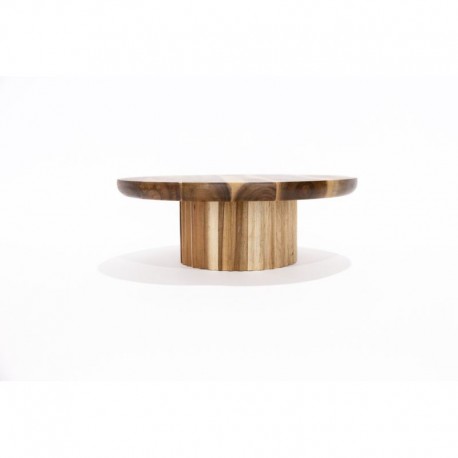 Gabel & Teller Acacia Cake Stand - 28 x 10cm Gabel &