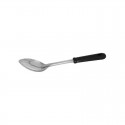 Trenton Stainless Steel Solid Basting Spoon with black handle - 275ml