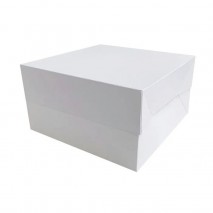 Cake Craft Cake Box - 18x18x6 inch with Milk Carton Lid ,Cooks
