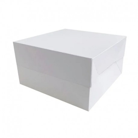 Cake Craft Cake Box - 18x18x6 inch with Milk Carton Lid ,Cooks