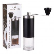 Casabarista Stainless Steel Hand Coffee Grinder with ceramic