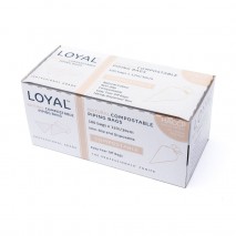 Loyal Compostable Piping Bags Natural 12" 100pc Loyal,Cooks Plus