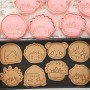 Japanese Anime Cookie Cutters and Embosser Set - JJK 8pc