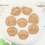 Japanese Anime Cookie Cutters and Embosser Set - JJK 8pc