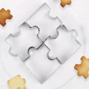 Puzzle Cookie Cutters Stainless Steel 4pcs