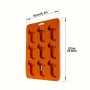 Dachshund Silicone Mould 9 cavity Unbranded,Cooks Plus