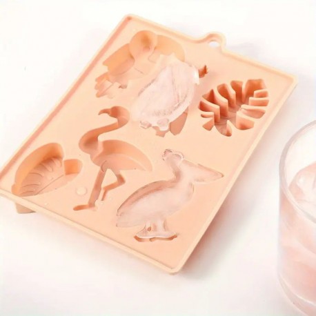 Flamingo Silicone Mould Ice Cube Tray Unbranded,Cooks Plus