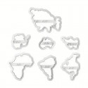 Cookie Cutter Continents 7pc Set