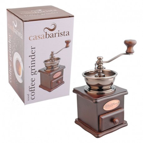 Casabarista Wood Coffee Grinder - Dark Casabarista,Cooks Plus