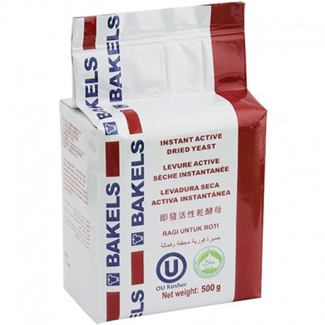 Bakels Instant Active Dried Yeast 500gm Australian Bakels,Cooks