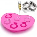 Silicone Mould Diamond Ring 6 cavity