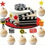 Cake Top Movie Night 5pc Clay Set Unbranded,Cooks Plus