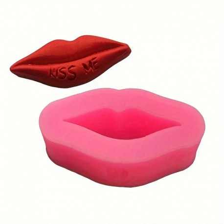 Silicone Mould Sexy Lips 1pc