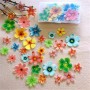 Edible Wafer Butterflies Flowers 35pc